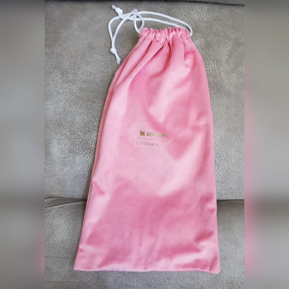 Stanley x LoveShackFancy Velvet Drawstring Carry Bag